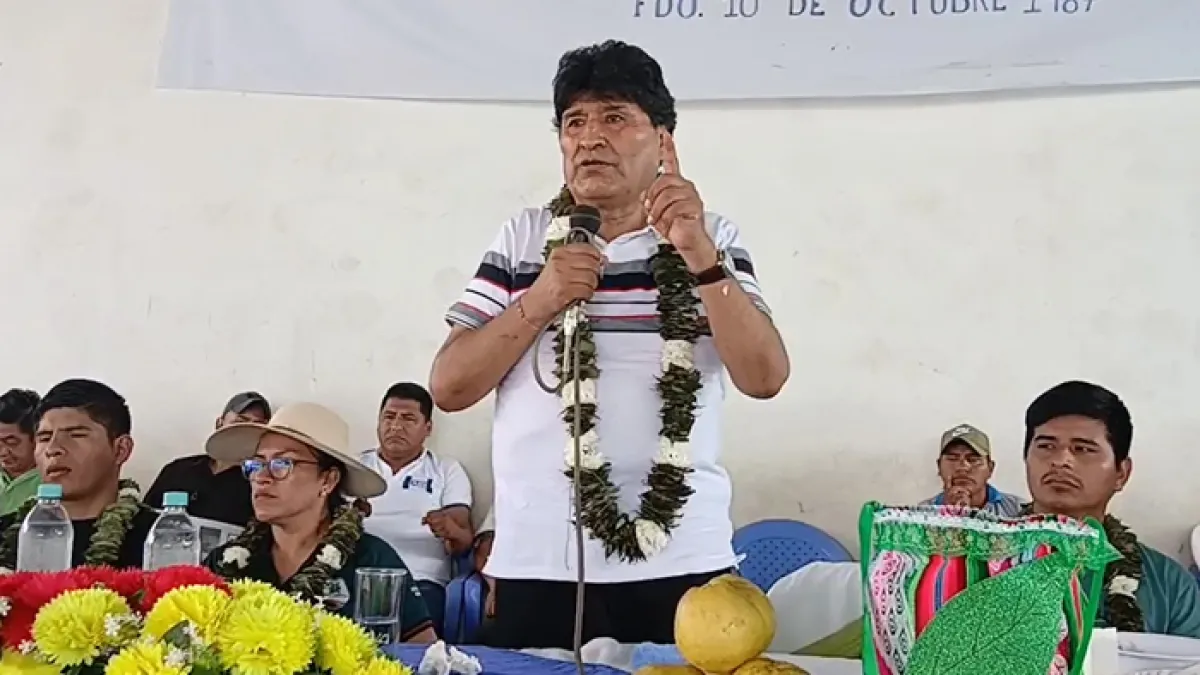 Morales descarta “llorar” por su inhabilitación y anuncia casas de campaña por el voto nulo