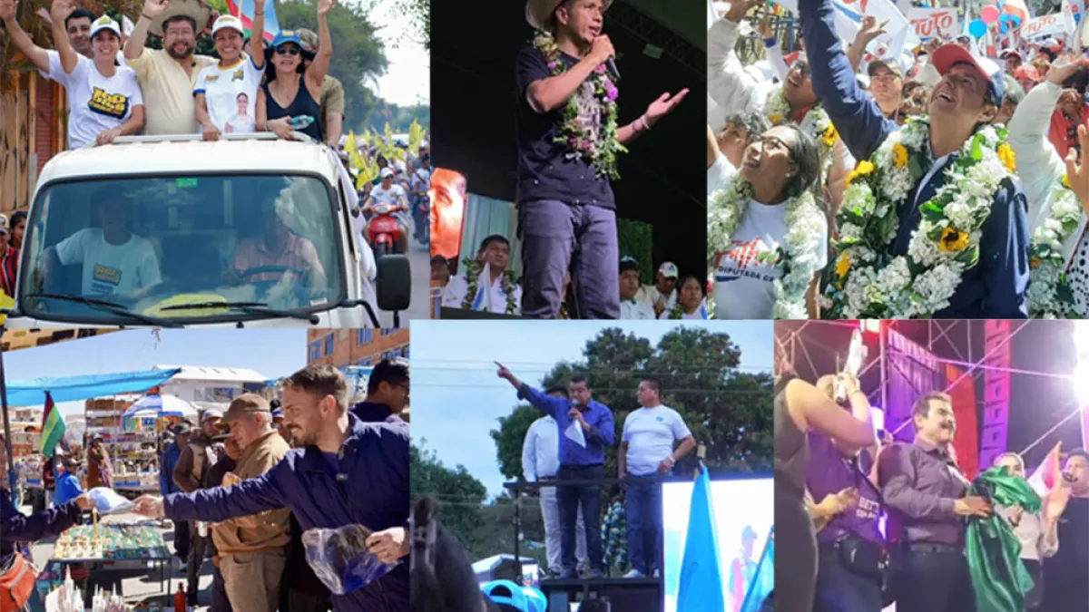 A diez días de las elecciones, partidos intensifican campañas para ganar el voto de la población