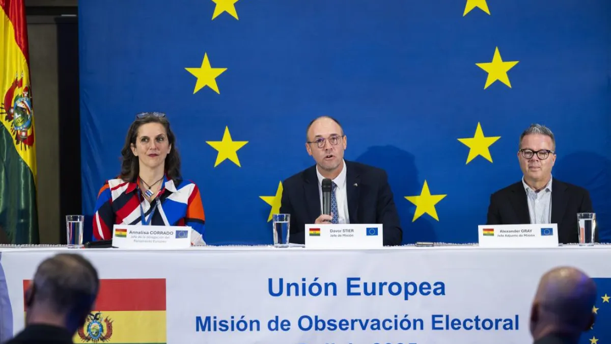 UE destaca el Sirepre, pero cuestiona desinformación y silencio electoral vulnerado