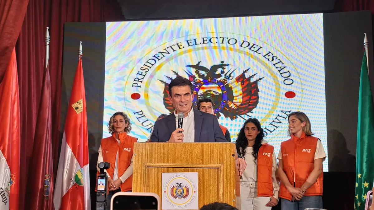 Rodrigo Paz convoca a quienes quieran sumarse para gobernar por el país