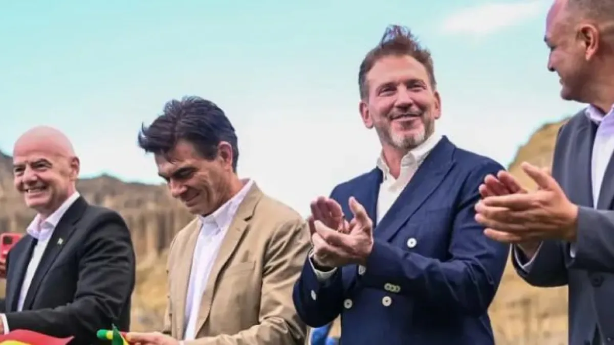 Visita de Infantino: Se trabajará con autoridades para que Bolivia tenga una Copa del Mundo