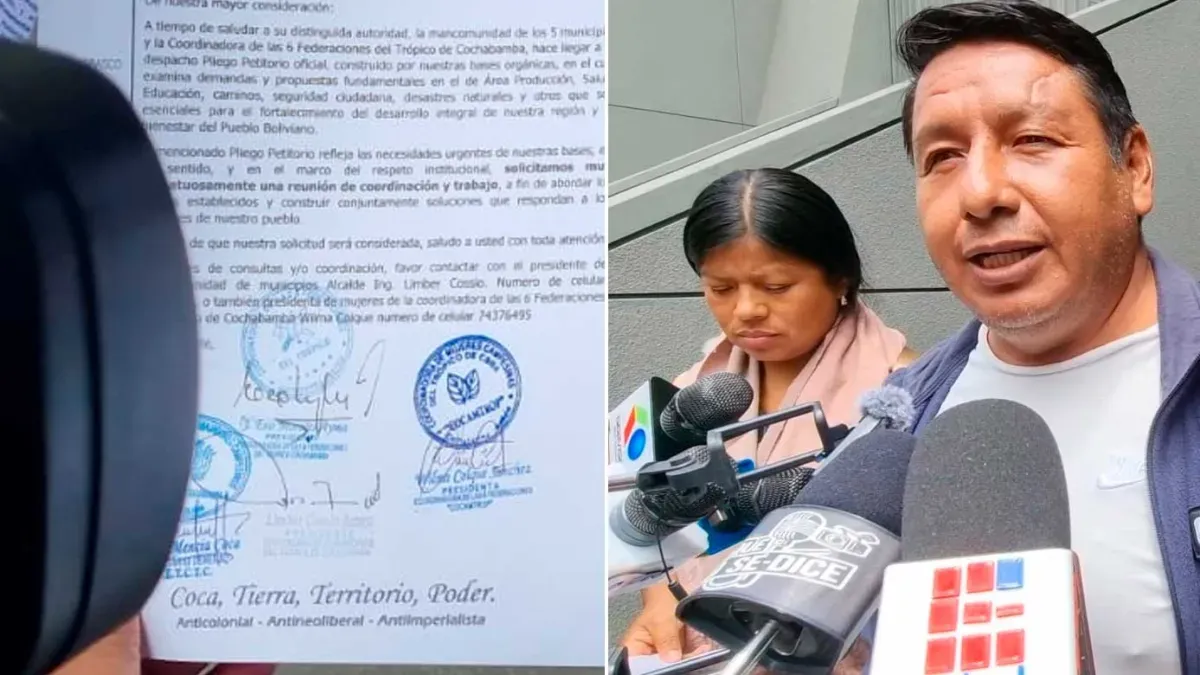 Evo y el Trópico solicitan a Rodrigo Paz una ‘reunión de coordinación y trabajo’