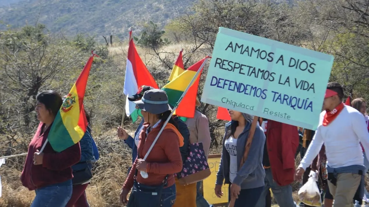 El presidente Paz niega que se esté desarrollando algún proyecto gasífero en Tariquía